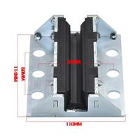 Nouvelle patin de guidage auto-lubrifiant pour rail secondaire d'ascenseur de villa OX-310T, sans huile, sans entretien, pour contrepoids d'ascenseur