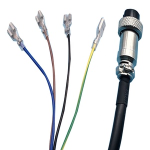 2-polige umspritzte Kabel baugruppen M16 Strip 500mm Aviation Plug umspritzte Drähte - Product Image 2