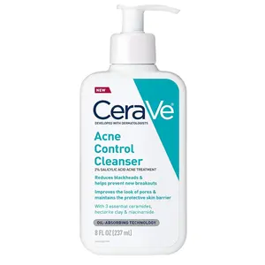 日常护理Ceraves 8液体盎司保湿透明质酸洁面乳干性皮肤乳液