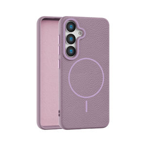 Funda de Cuero Litchi de Lujo y Alta Calidad para <span class=keywords><strong>Samsung</strong></span>, Carcasa de TPU para Teléfono Móvil, Compatible con Carga Inalámbrica - Product Image 5