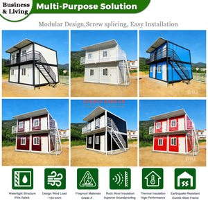 Casa Contenedor Expandible de 40 pies, Estructura de Acero Moderna, Casa Prefabricada Pequeñ<span class=keywords><strong>a</strong></span> en Venta - Product Image 4