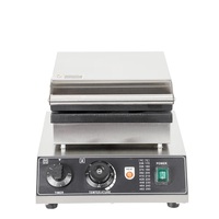 Gaufrier électrique professionnel en aluminium avec plaques antiadhésives et contrôle de température réglable