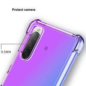 Pour <span class=keywords><strong>Sony</strong></span> <span class=keywords><strong>Xperia</strong></span> 5 10 IV I II III housse de téléphone de luxe dégradé coloré antichoc Flexible sacs de téléphone portable - Product Image 5