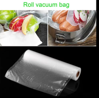 Sacs de congélation transparents pour sceller les aliments, sacs de conservation sous vide en plastique personnalisés