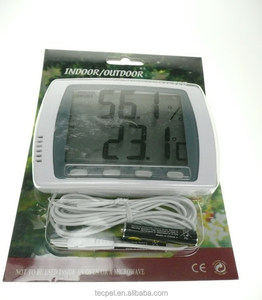 TECPEL DTM-303A Digital LCD Thermometer Hygrometer <b>Temperature</b> <b>Controller</b> Handheld Desktop Use AAA Batteries Powered Plastic - Product Image 3
