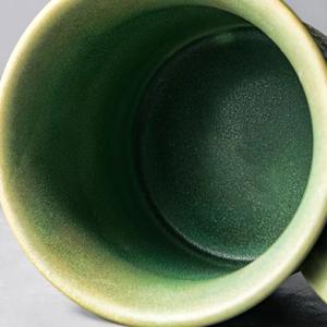 Mug à café en céramique Wabi Sabi, fait main, poterie rustique, finition mate, style minimaliste irrégulier, style zen japonais, vaisselle de table, tasse à thé - Product Image 6