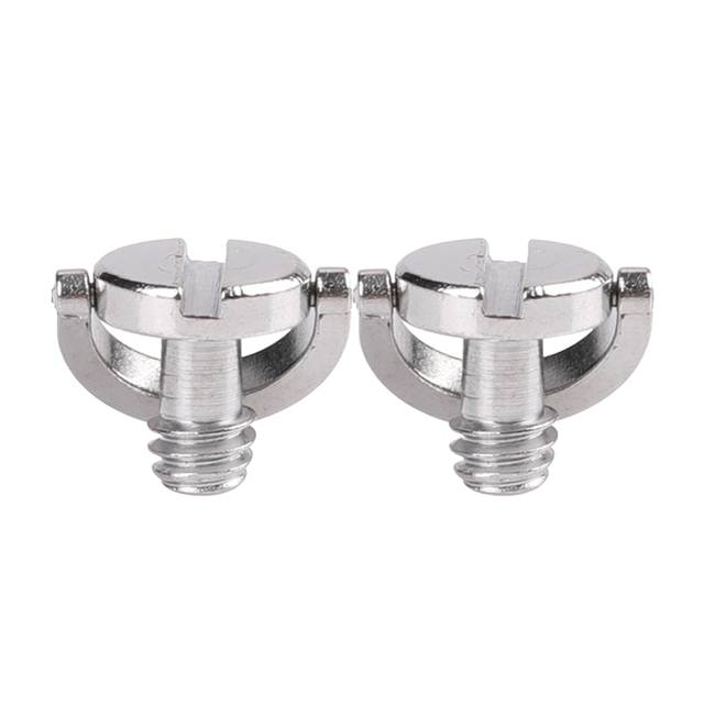 Custom Wholesale Stainless Steel C D Ring Quick Release Screw 1/4 Tripod Camera Screw