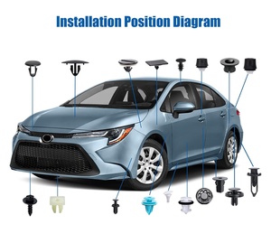 259-teiliges Stoßstangen- und Kotflügel-Clip-Sortiment mit Beschrifteter Aufbewahrungsbox - Product Image 5