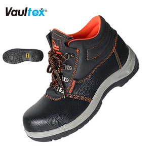 Botas DE SEGURIDAD Rocklander para construcción industrial, protección para pies, suela de PVC de cuero PU, <span class=keywords><strong>zapatos</strong></span> de seguridad para hombres - Product Image 1