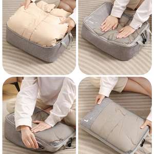 Sac de <span class=keywords><strong>voyage</strong></span> tendance avec fermeture éclair, léger, transparent, grande capacité, nouveau style cube 2026 - Product Image 2