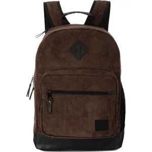 Lightweight Backpack Classic Logo Water Resistant Casual Daypack For Travel Fits 15.6 Inch Notebook Corduroy cloth bag