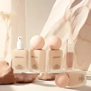 Cosméticos coreanos de etiqueta privada 30Ml Maquillaje en crema resistente al agua Maquillaje Base líquida