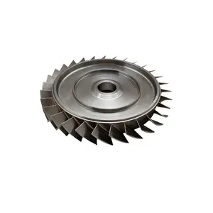 Factory customizable heat-resisting alloy 5-axis machining turbojet fan blade NGV for drone aerial vehicles