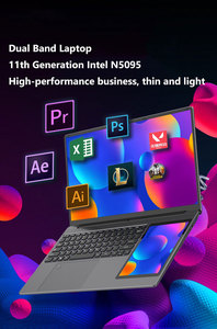 Nueva Laptop Económica para Estudiantes, Computadora Portátil con Pantalla Táctil Doble, Windows 11, Notebook PC de 15.6"+7", Laptop Empresarial Delgada con Pantalla Dual - Product Image 6