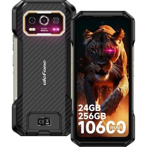 สมาร์ทโฟน Ulefone Armor 27 รุ่นทนทาน 24GB 256GB แบตเตอรี่ 10600mAh หน้าจอ 6.78 นิ้ว 120Hz ระบบปฏิบัติการ Android 14 ปลดล็อคแล้ว รองรับ 4G - Product Image 1