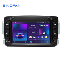 Meilleur prix, autoradio Android 4+64 Go, système de navigation GPS, lecteur DVD pour Benz CLK Classe C W203 2004-2007, unité principale stéréo