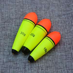 Oben rechts AC1009 10g ~ 120g EVA Foam Catfish Bobbers Floats Spring Bobbers Stick Floats Slip Bobbers für das Seefischen - Product Image 5