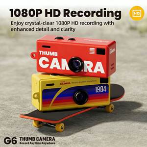 Мини-камера G6 Thumb 1080P HD из ABS-пластика для студентов, вечеринок, активного отдыха, фото и видео, детская карманная камера, носимый видеорегистратор на брелоке - Product Image 3