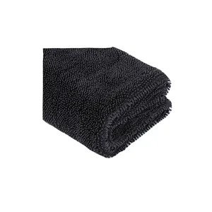 microfiber car polishing twist pile towel cloth