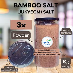 Sel Jukyeom 3x poudre crue de saveur de santé optimale rôtie en bambou disponible en vrac sac et emballage de bouteille - Product Image 6