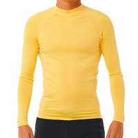 Rashguard personnalisé avec votre propre logo, manches longues, pour homme, tissu respirant et confortable, idéal pour la salle de sport.