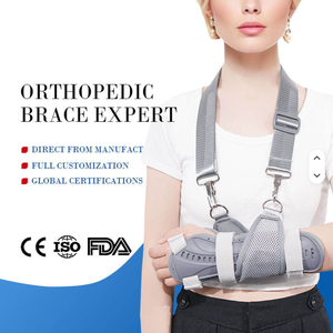 Órtese Ajustável Ortopédica para Palma da Mão com Suporte Metálico Médico para Fixação do Punho em Túnel Carpal e Fraturas - Product Image 1