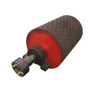 Poleas de transmisión de cinta transportadora de tambor de Motor para carbón, fabricante personalizado, venta al por mayor
