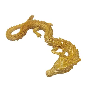 Custom 3d Printing Service Resin Products Articulated 3d Printed Dragon 3d Modeling Printing