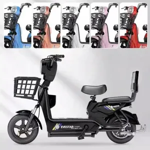 Bicicleta Eléctrica de Dos Plazas de Alta Calidad y Durabilidad, Motor Trasero de 500W, 48V 13AH, Largo Alcance, 3 Velocidades, 50km, Bicicleta Eléctrica Urbana para Adultos - Product Image 6