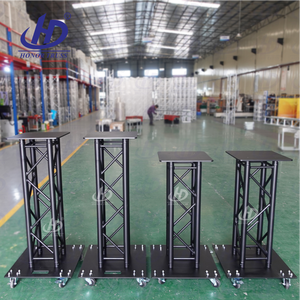 Giàn đèn sân khấu nhôm 290*290mm, kết cấu giàn đèn sân khấu âm thanh ánh sáng cho giải pháp sự kiện, màn hình giàn - Product Image 5