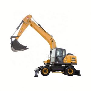 XE210WD Nueva excavadora de ruedas de demolición interior tipo oruga a la venta 1 año de garantía con componentes de núcleo de bomba de motor Cummins - Product Image 2