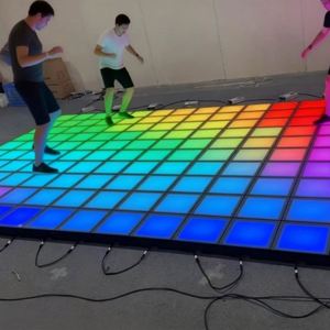 ไฟตั้งพื้นพร้อมเซ็นเซอร์ตรวจจับความเคลื่อนไหว เปลี่ยนสีได้หลากหลายแบบ RGB สำหรับใช้งานในร่ม/กลางแจ้ง เช่น สวนสนุก ห้างสรรพสินค้า และสนามบิน - Product Image 6
