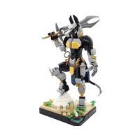 Funbuild-Juguetes de bloques de Anubis, figuras de acción del Dios de la muerte, juguetes de bloques de construcción