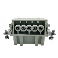 Conector Hembra HE-010-F Weien, 16A/500V, Enchufe China 1220100210001 Original