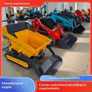 Camion à benne basculante sur chenilles pour le transport hydraulique de matériaux de construction - Product Image 1