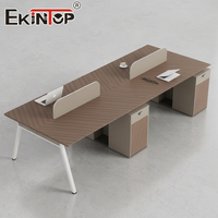 Bureau de direction moderne KT-452 pour projets de bureaux commerciaux