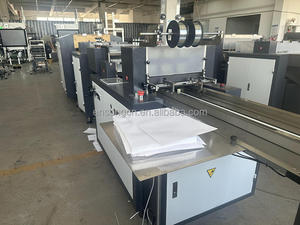 Livret pliant et agrafant de haute qualité faisant la machine à dos carré de livret de machine - Product Image 2