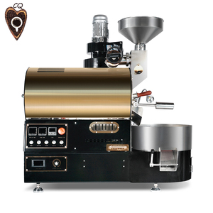 Tostador de Café Eléctrico para Cafetería con Certificación CE, Tostador de Café con Tambor Doble de Acero Inoxidable - Product Image 1