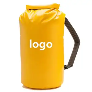 आउटडोर डेरा डाले हुए गियर पैक रोल शीर्ष सूखी बैग बैग संपीड़न बोरी पीवीसी तिरपाल निविड़ अंधकार महासागर पैक सूखी बैग