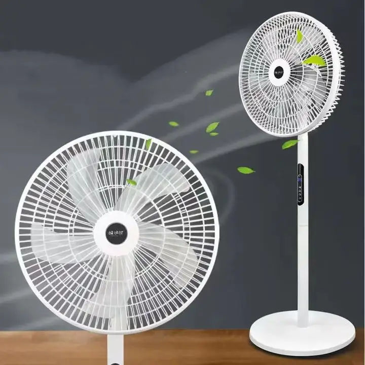Chinese Popular Design Air circulation Electric Summer Standing 3 Blade Slim Floor Fan
