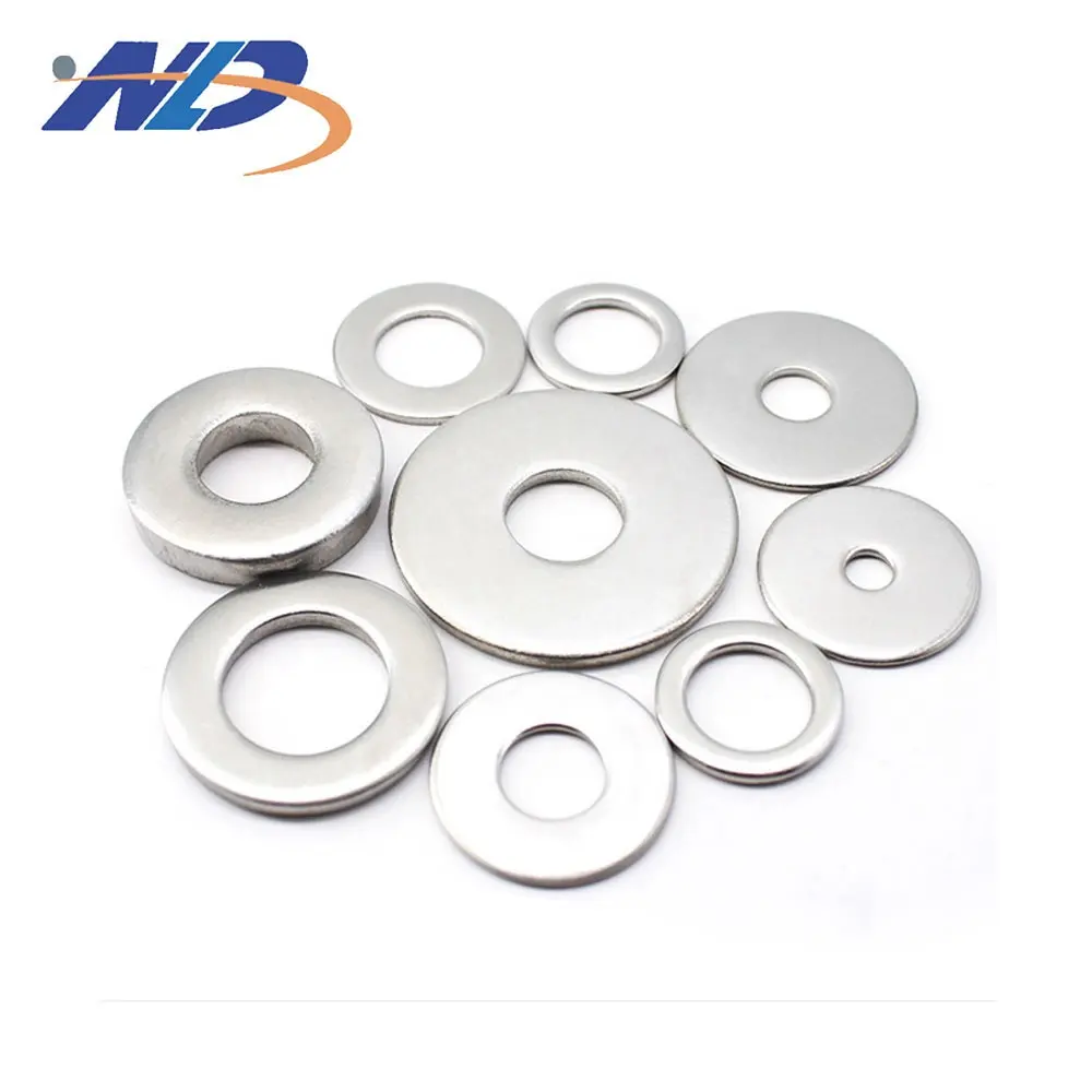 Hot sale aluminum brass copper carbon metal hardware washer parts 304 stainless steel small flat gasket