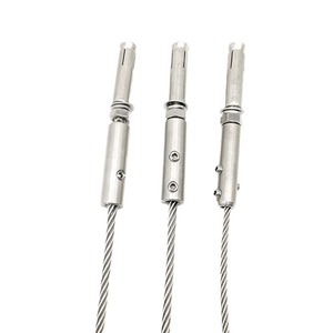 Clips de Acero Inoxidable 304 para Cables de 10 mm, Métricos, para Aplicaciones de Fijación a Postes - Product Image 1