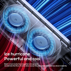 Ventilador de Asiento de Coche Portátil Pluska CF06 de 3000 mAh, Ventilador de Plástico de 6 Pulgadas para Respaldo de Coche, Ventilador Recargable para Coche - Product Image 4