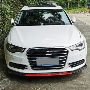 ลิ้นกันชนหน้า สำหรับ A3 A6 S3 S6 Q3 B6 B7 B8 สปอยเลอร์ดิฟฟิวเซอร์แบบยูนิเวอร์แซล ชุดแต่งตัวถังรถยนต์ซีดาน อุปกรณ์ตกแต่งรถยนต์ - Product Image 4