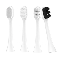Micro-nano 20000 Superfine Micro Soft Bristles Nano Ultra Soft Cabezal de cepillo de dientes eléctrico para adultos Juego de 2 piezas para Philips Xiaomi