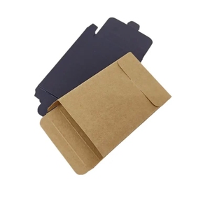 Tùy Chỉnh Có Thể Gập Lại Kraft Giấy Hộp Các Tông Giao Dịch Thẻ Lưu Trữ Hộp Bưu Thiếp Chơi Thẻ Gói Hộp Cho Thẻ Kinh Doanh - Product Image 4