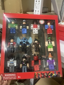 Set de Figuras de Acción de <span class=keywords><strong>Roblox</strong></span> de 2.5-3 Pulgadas, Bloques de Construcción de PVC, Mundo Virtual, 12 Figuras por Caja, Caja de Colección a Color - Product Image 3