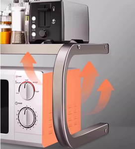 Heavy Duty Metal Home Kitchen <strong>Storage</strong> 2 Tier <strong>Microwave</strong> Oven Rack Stand - Product Image 5