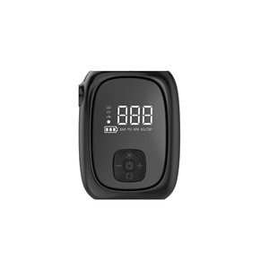 Portable Tire Inflator 12V LED Display Single Cylinder For <b>Car</b> MPV Black Plastic - Product Image 1