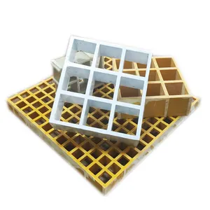 Đảm bảo chất lượng chống ăn mòn FRP/sợi thủy tinh Composite Grating cho hội thảo và nhà máy FRP Grating